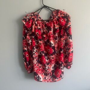 Michael Kors multi color blouse